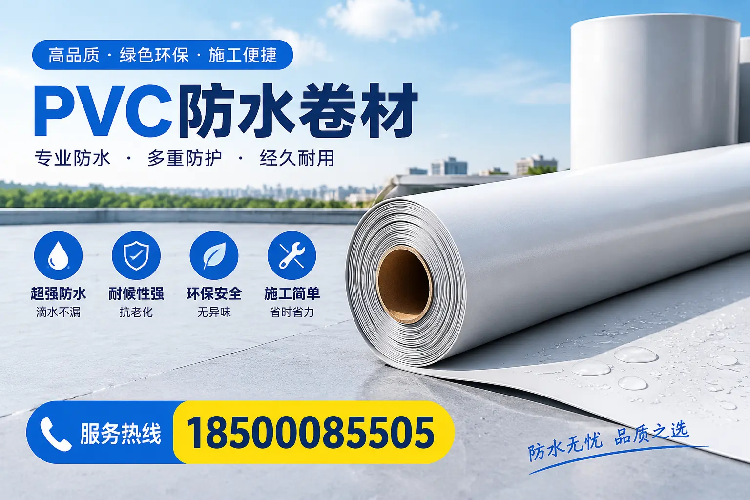 选用PVC防水卷材时需要避开的常见误区,特别是在怒江